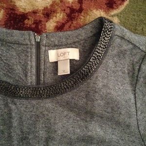 LOFT Dresses - Loft, charcoal gray dress LOFT Dresses - Loft, charcoal gray dress